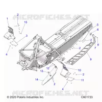 CHASSIS, PROTECCIÃ³N DEL EMBRAGUE/FOOTRESTS/RUNNING BOARDS