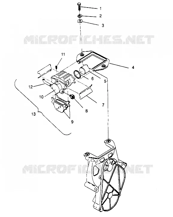 FRENO  500 EFI 0952774, EFI SKS 0952574,   EFI SKS PT 0952974, and (4929052905B009)