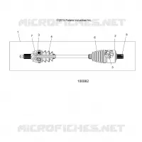 TREN, DRIVE SHAFT, FRONT