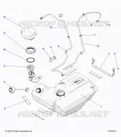 SISTEMA DE COMBUSTIBLE, FUEL TANK AND RELATED