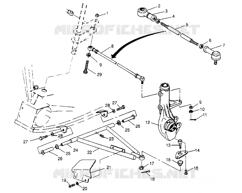Wishbones 4x4 300 W948130 (4926762676B009)