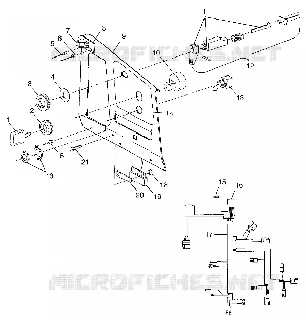CONSOLA 700 XC 0981766 and EUROPEAN 700 XC E981766 (4944154415A013)