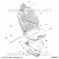 ASIENTO ASM.,FRONT