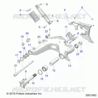 SUSPENSION TRASERA ASM.