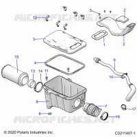 ENGINE, TOMA DE AIRE SYSTEM
