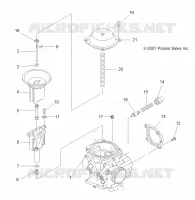MOTOR, CARBURADOR UPPER