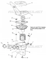 CAJA FILTRO DE AIRE TRAIL BOSS W968527 (4935883588A014)