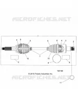 TREN, REAR HALF SHAFT (TO 4/25/16)