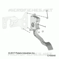 ENGINE, PEDAL DEL ACELERADOR