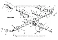 montaje en carril (SUSPENSION) Trail RMK 0970961 (4938333833B009)