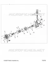 TREN, FRONT GEARCASE