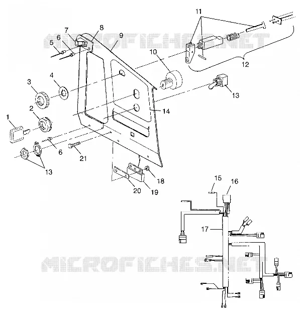 CONSOLA 700 XC 0981766 and EUROPEAN 700 XC E981766 (4944154415A013)