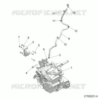 TREN, MAIN GEARCASE MOUNTING