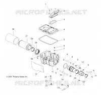 MOTOR, TOMA DE AIRE SYSTEM