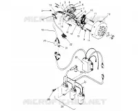 MAGNETO ASSEMBLY  RXL 0956768 (4930783078C013)