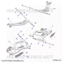 SUSPENSION TRASERA CONTROL ARMS