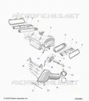 ENGINE, TOMA DE AIRE SYSTEM