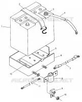 CAJA DE BATERIA LITE DELUXE 0963431 (4931663166A014)