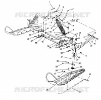 SUSPENSIÓN DELANTERA AND ESQUÍ WIDETRAK LX 0942064 (49250425040011)