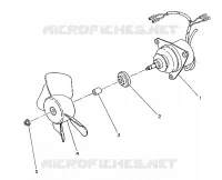 MOTOR DEL VENTILADOR 250 4X4