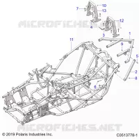 CHASSIS, MAIN, AND REAR ASM.