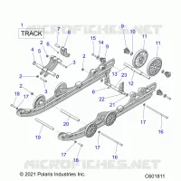 SUSPENSION TRASERA AND TRACK