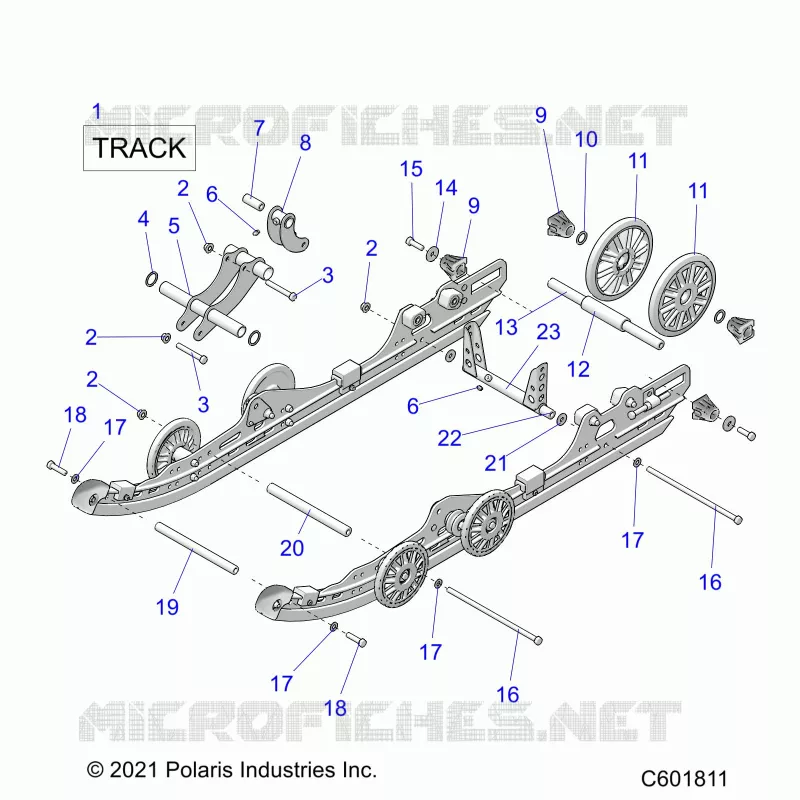 SUSPENSION TRASERA AND TRACK