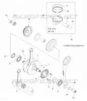 MOTOR, CIGUEÑAL AND PISTÓN