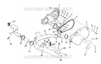 tapa del embrague ASSEMBLY 350 2X4