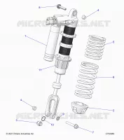 SUSPENSION, CHOQUE FRONTAL MOUNTING, STANDARD/PREMIUM
