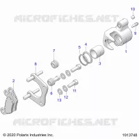 BRAKES, PINZA TRASERA