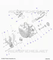 ENGINE, SISTEMA DE REFRIGERACIÃ“N/WATER PUMP
