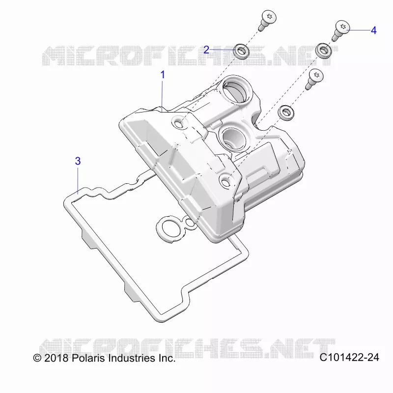 ENGINE, TAPA DE LA VÃLVULA