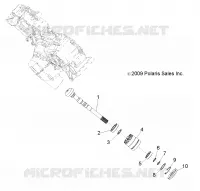 TREN, PRINCIPAL CAJA DE ENGRANAJES OUTPUT SHAFT