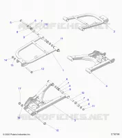 SUSPENSION TRASERA CONTROL ARMS