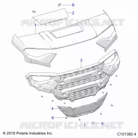 CAPUCHA AND FRONT FASCIA