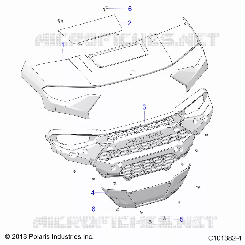 CAPUCHA AND FRONT FASCIA