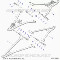 SUSPENSIÃ“N DELANTERA CONTROL ARMS