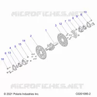 SUSPENSION TRASERA AXLE