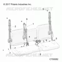 ASIENTO BELT MOUNTING