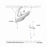 ELECTRICA, HEADLIGHT AND TAILLIGHT