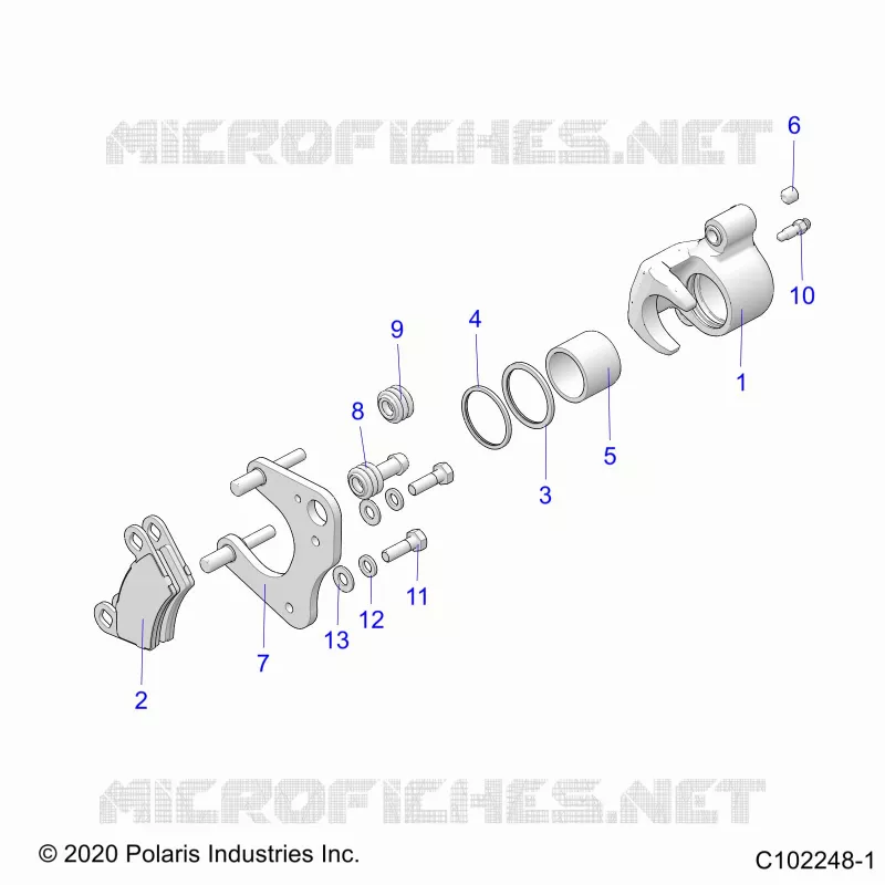 BRAKES, BRAKE PINZA FRENO DELANTERA