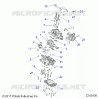 ENGINE, CRANKCASE AND CIGUEÑAL