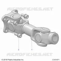DRIVE TRAIN, PROP EJE TRASERO
