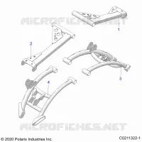 SUSPENSION TRASERA CONTROL ARMS