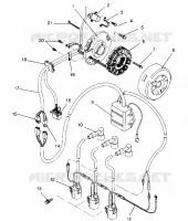 MAGNETO ASSEMBLY XLT SPECIAL (XTRA) 0946767 (4927112711038A)