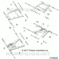 SUSPENSION TRASERA CONTROL ARMS