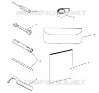 KIT DE HERRAMIENTA XLT TOURING 0952857 and  EUROPEAN XLT TOURING E952857 (4929172917B011)