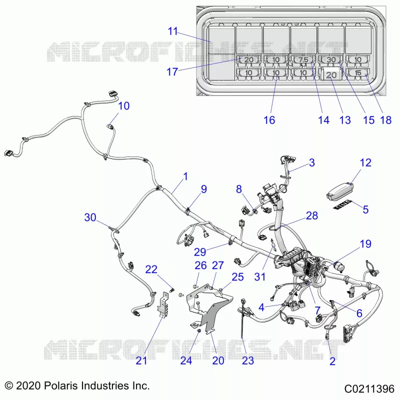 ELECTRICA, MAIN WIRE HARNESS