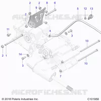 TREN, MAIN GEARCASE MOUNTING